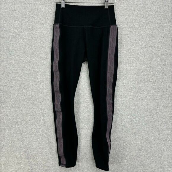 Fabletics Leggings Womens XS Black Powerhold Athletic Gym Yoga Running Active - Picture 1 of 15